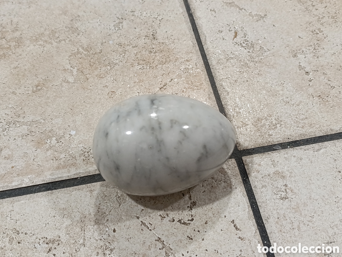 Coleccionismo de minerales: Huevo m&aacute;rmol. 700gr. - Foto 4