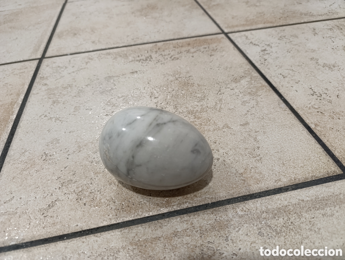 Coleccionismo de minerales: Huevo m&aacute;rmol. 700gr. - Foto 1