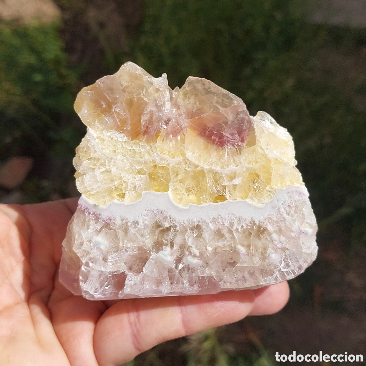 Coleccionismo de minerales: Fluorita Mineral Natural Bruto