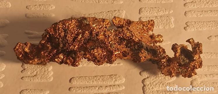 Coleccionismo de minerales: Cobre nativo de Keweenaw de Michigan, esp&eacute;cimen mineral&oacute;gico de 12 g (60 ct)