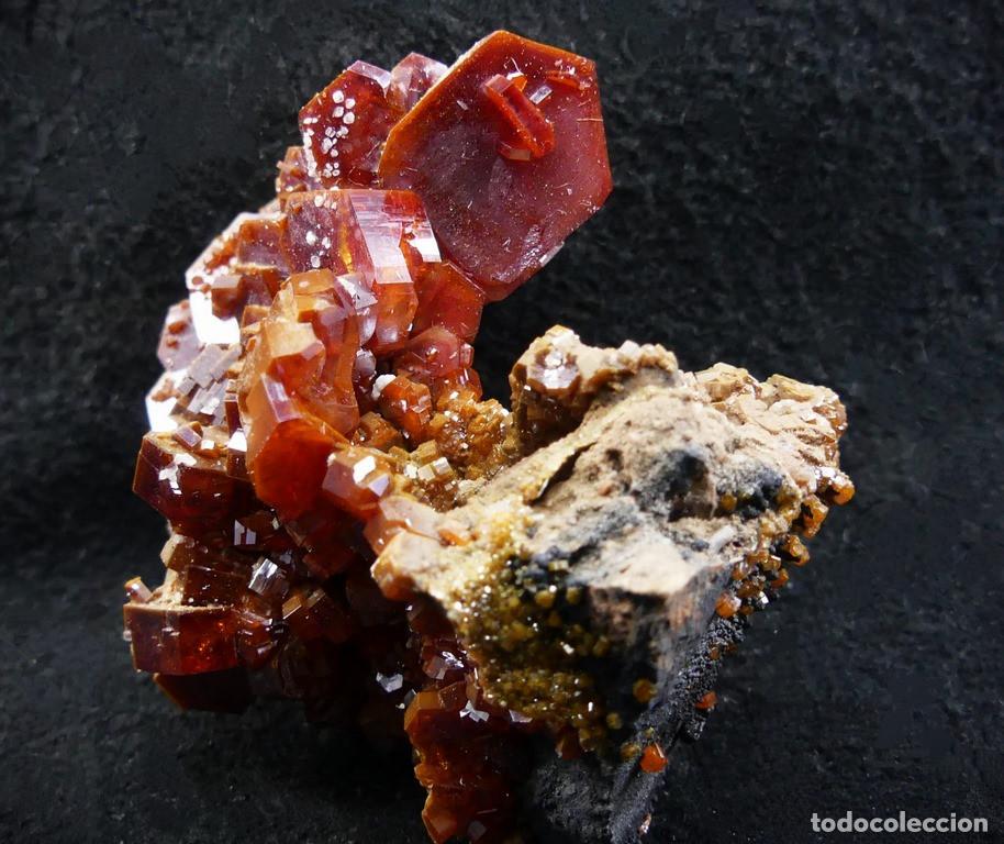 Coleccionismo de minerales: Vanadinita, Mibladen, Marruecos
