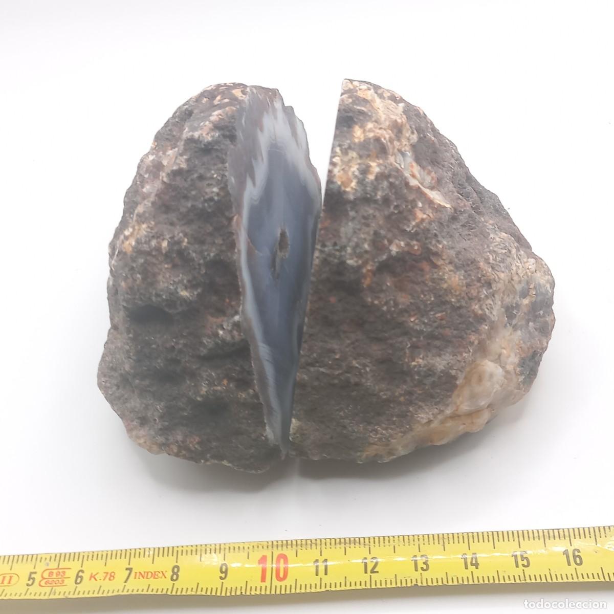 Coleccionismo de minerales: N&oacute;dulo de AGATA. Mibladen (Marruecos) - Foto 2