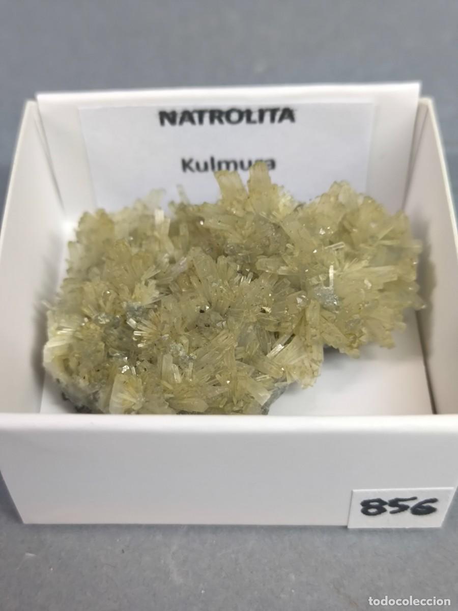 Collezionismo di minerali: NATROLITA - MINERAL. 4X4 Australia