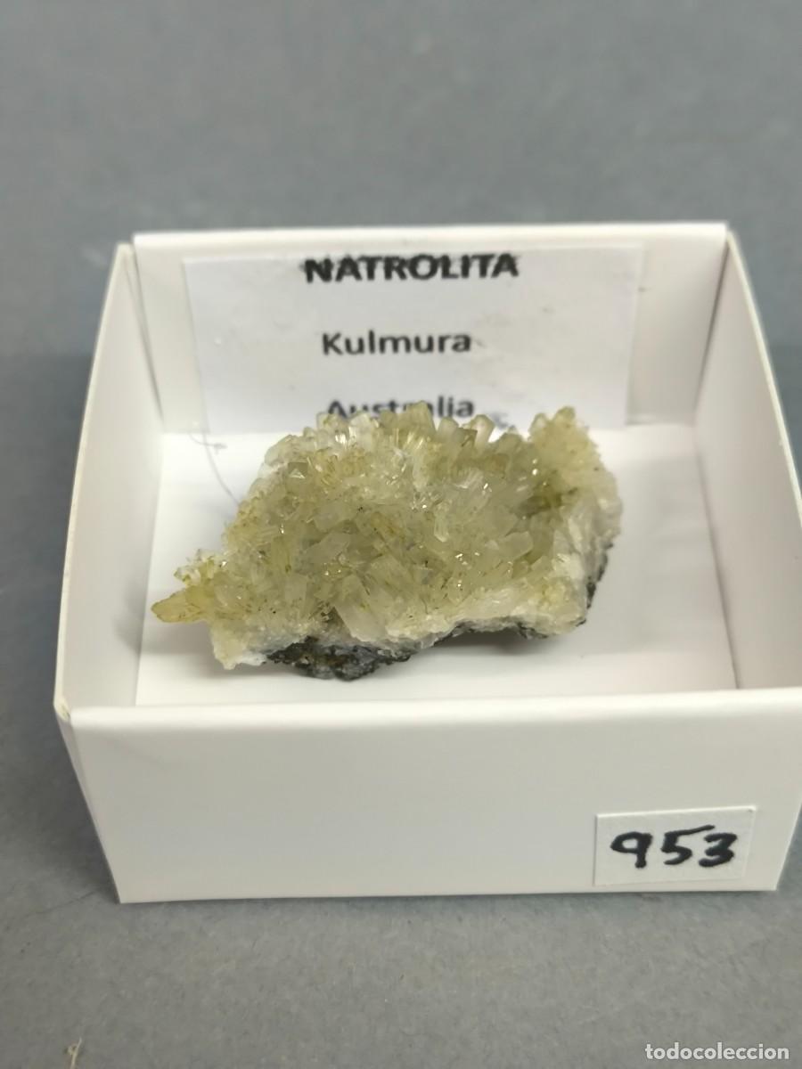 Coleccionismo de minerales: NATROLITA - MINERAL. 4X4. Australia