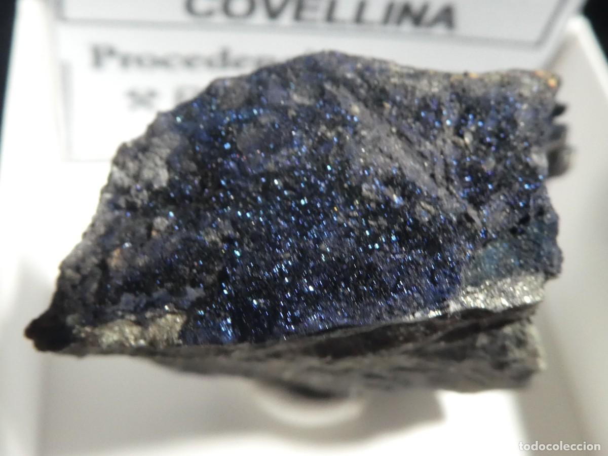 Collezionismo di minerali: (289) COVELLINA. RIOTINTO, HUELVA.