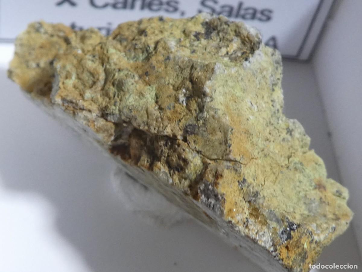 Coleccionismo de minerales: (318) CHAPMANITA, ASTURIAS, ESPA&Ntilde;A.