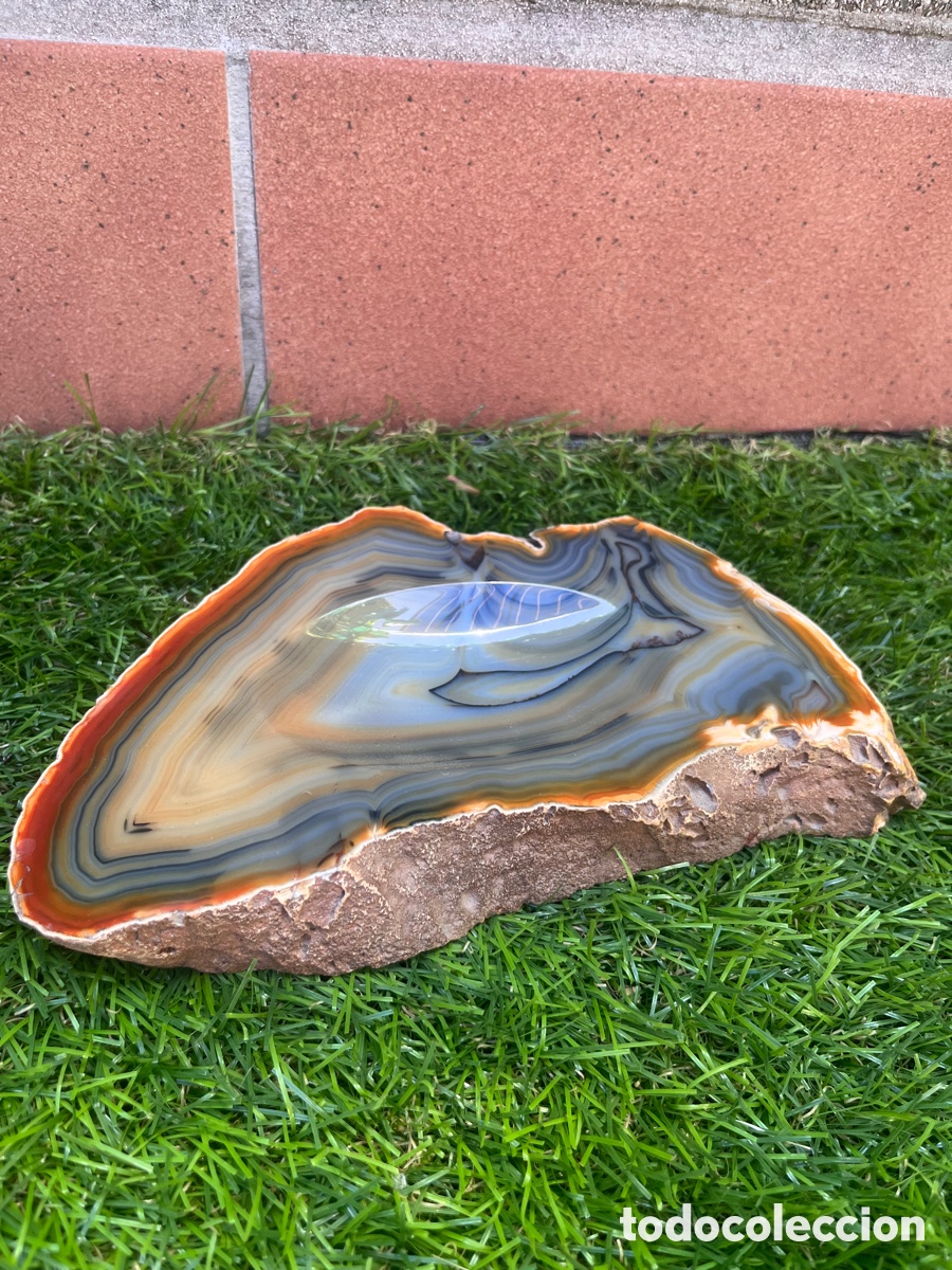 Collezionismo di minerali: Cenicero &Aacute;gata Natural Piedra Preciosa