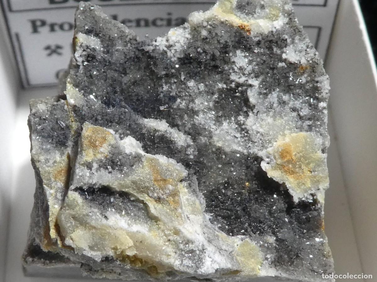Coleccionismo de minerales: (250) BOULANGERITA, CIUDAD REAL, ESPA&Ntilde;A.