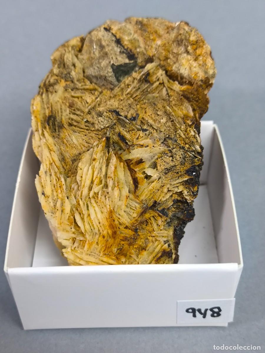 Coleccionismo de minerales: BARITINA+GALENA - MINERAL. 4x4