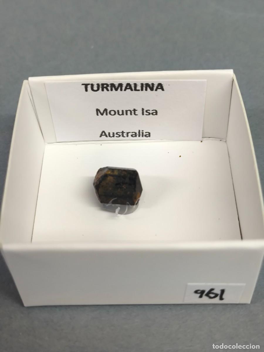 Coleccionismo de minerales: TURMALINA (Dravita) - MINERAL. Australia 4x4