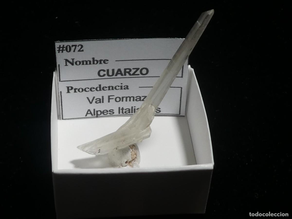 Coleccionismo de minerales: (072) CUARZO. ALPES ITALIANOS.