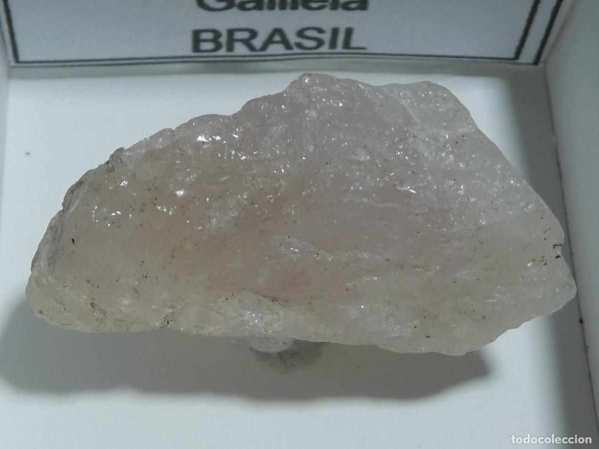 Coleccionismo de minerales: (112) BERILO ROSA (MORGANITA), BRASIL.