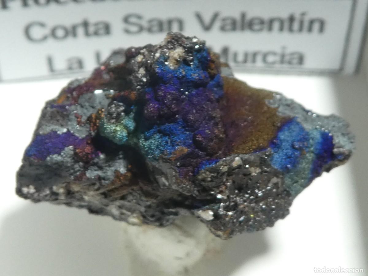 Coleccionismo de minerales: (054) GOETHITA IRISADA. MURCIA. ESPA&Ntilde;A.