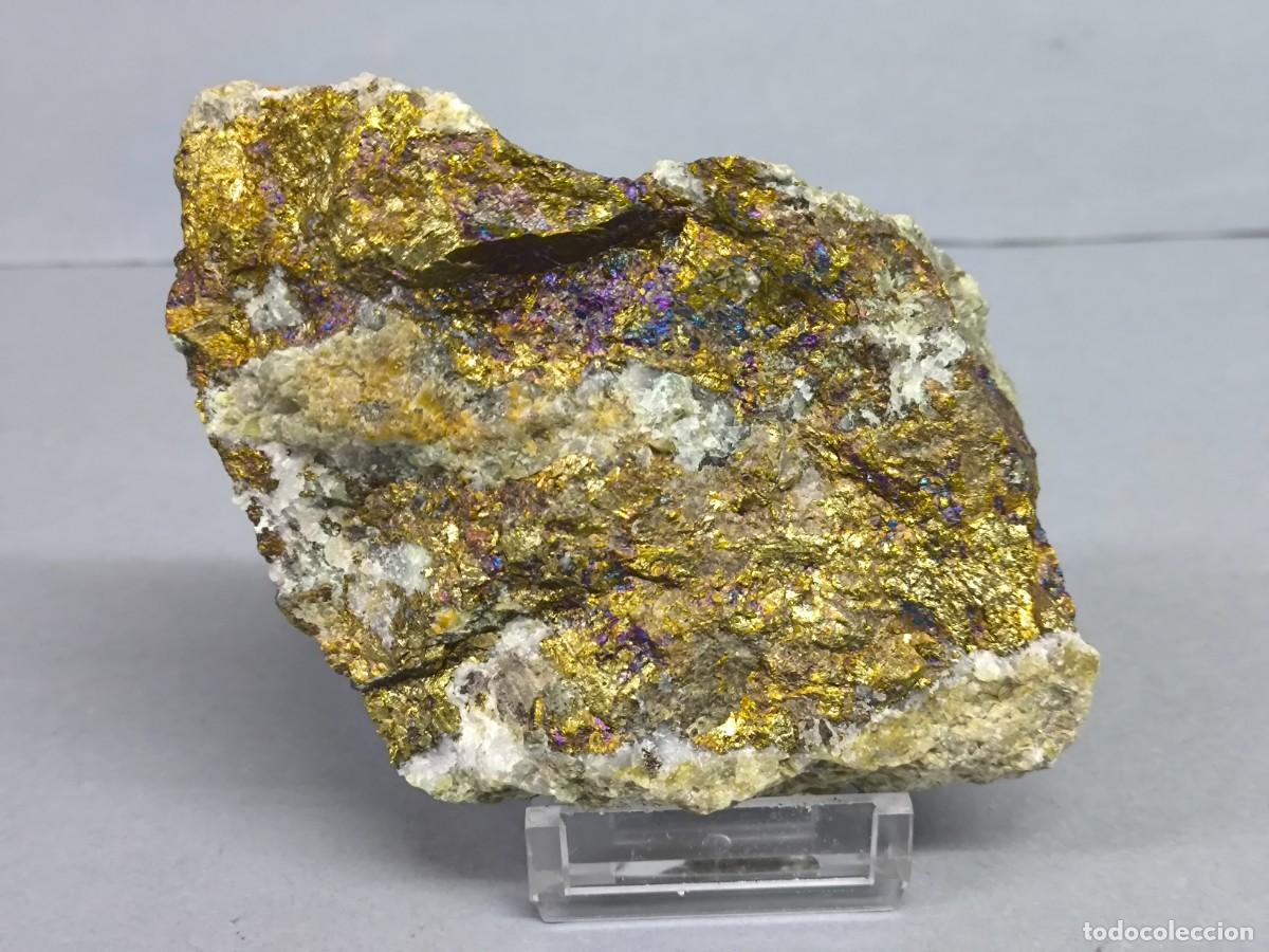 Coleccionismo de minerales: CALCOPIRITA - MINERAL. Barcelona.