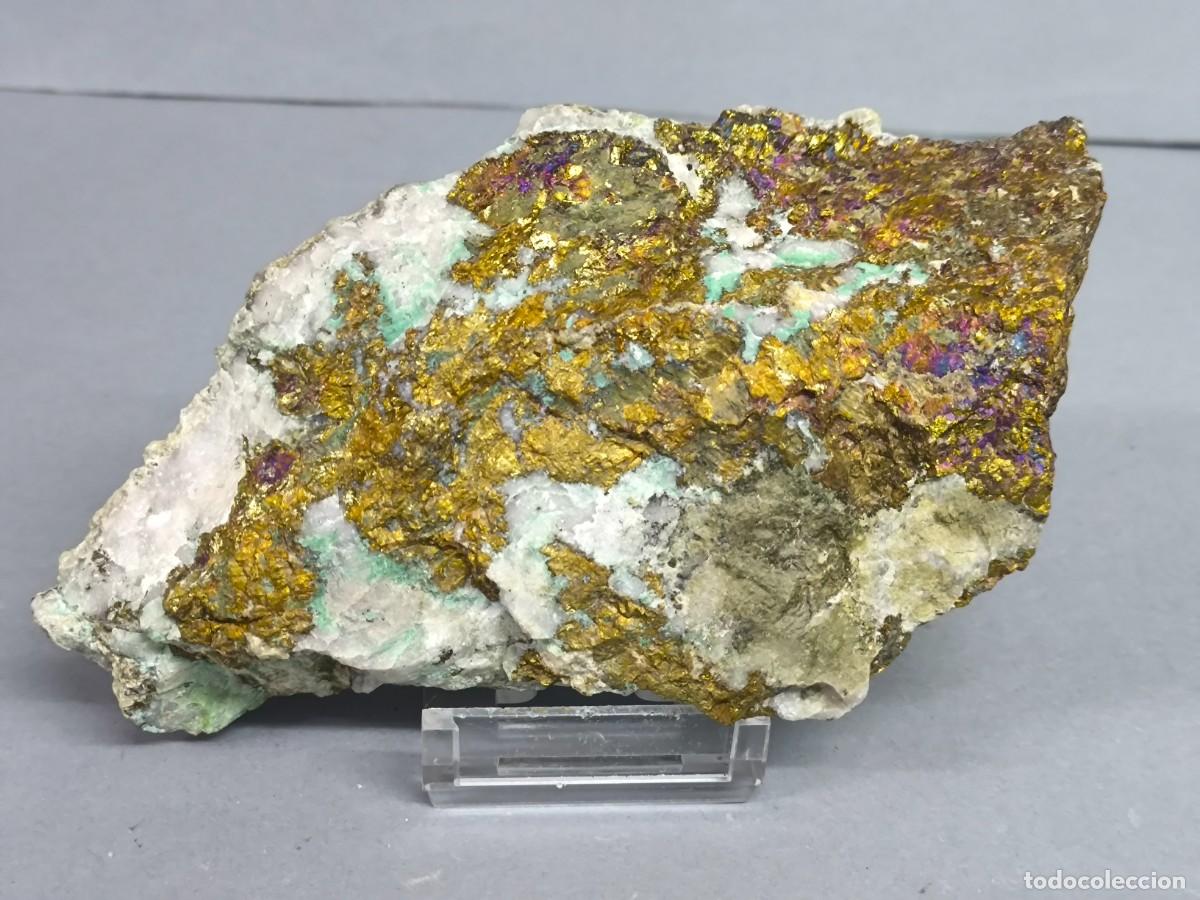 Coleccionismo de minerales: CALCOPIRITA - MINERAL. Barcelona.