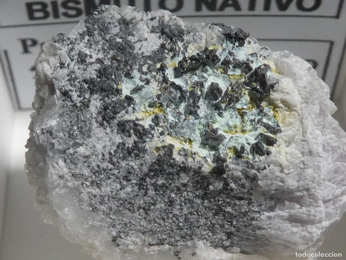 Collezionismo di minerali: (099) BISMUTO NATIVO, POZOBLANCO, CORDOBA.