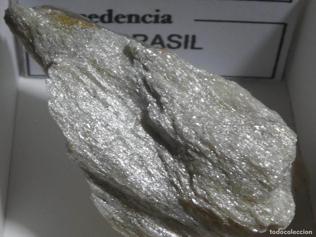 Coleccionismo de minerales: (028) MICA ZINNWALDITA, BRASIL.