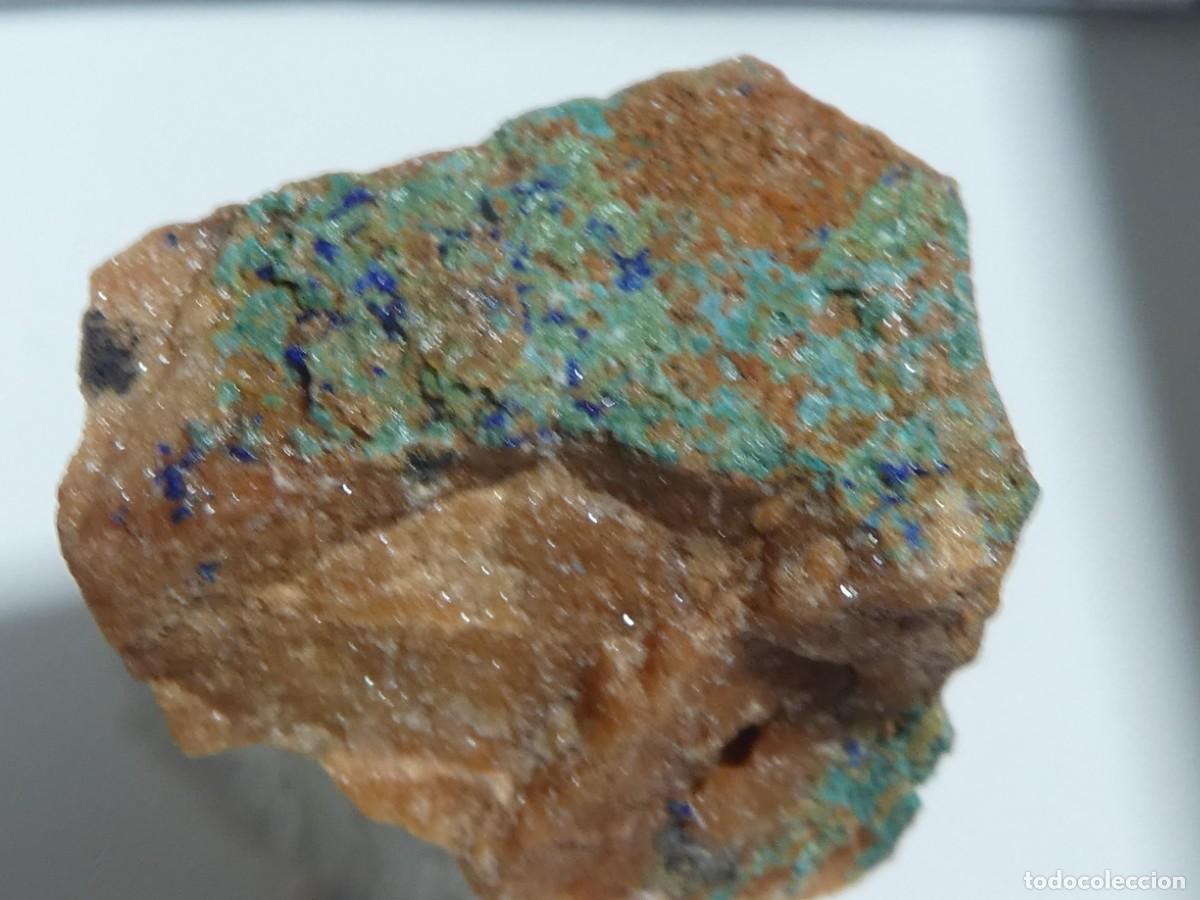 Coleccionismo de minerales: (099) ZINC-OLIVENITA, ALMERIA, ESPA&Ntilde;A.