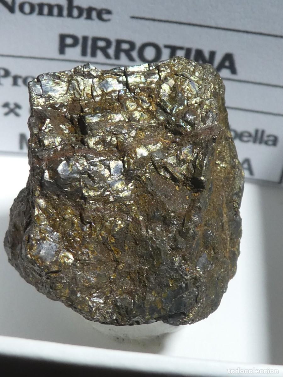 Coleccionismo de minerales: (141) PIRROTINA, MARBELLA, M&Aacute;LAGA.