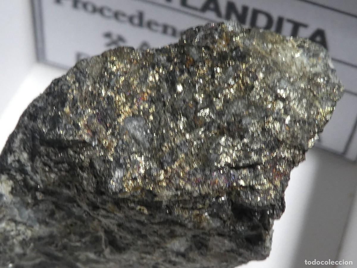 Coleccionismo de minerales: (213) PENTLANDITA, BADAJOZ, ESPA&Ntilde;A.