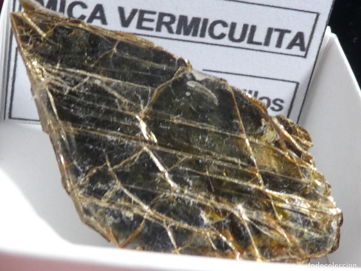 Coleccionismo de minerales: (252) MICA VERMICULITA, BURGUILLOS, BADAJOZ, ESPA&Ntilde;A.