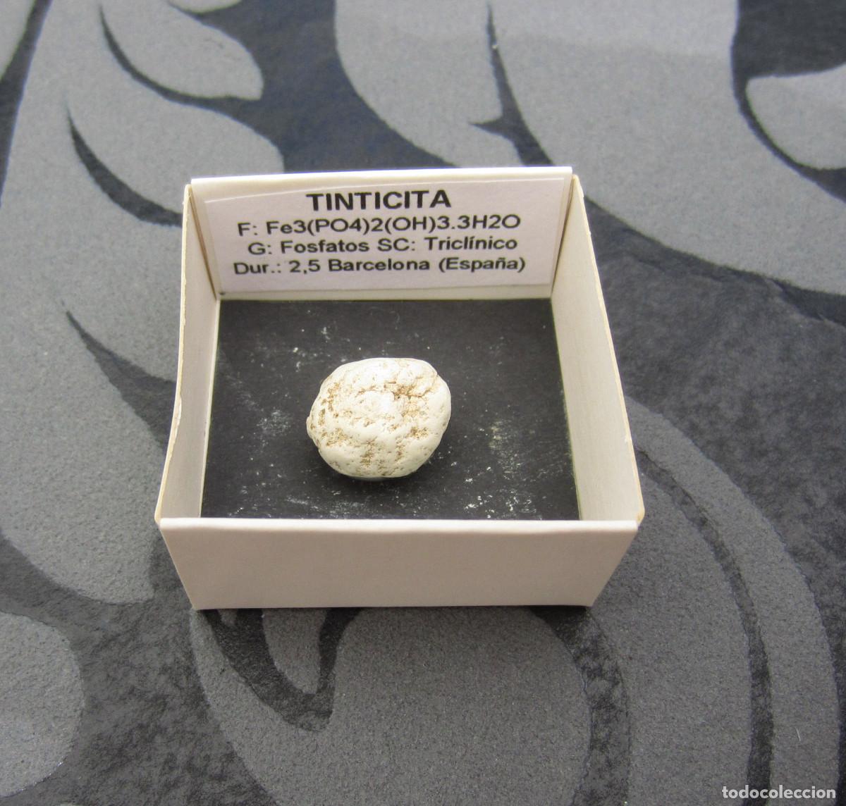 Coleccionismo de minerales: MINERAL TINTICITA MINERALES EN CAJA 4X4 CM