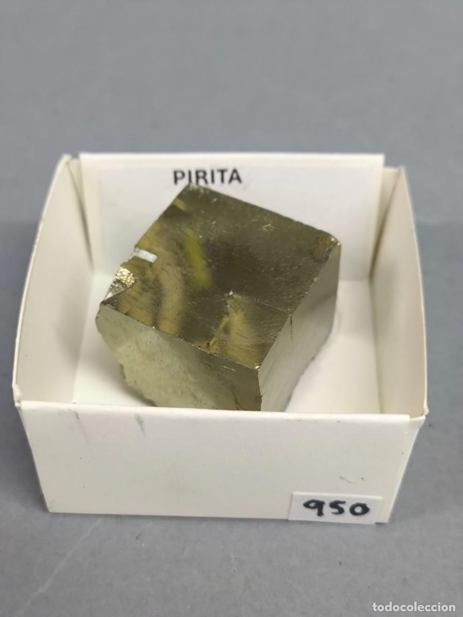 Coleccionismo de minerales: PIRITA - MINERAL. Logro&ntilde;o. 4x4