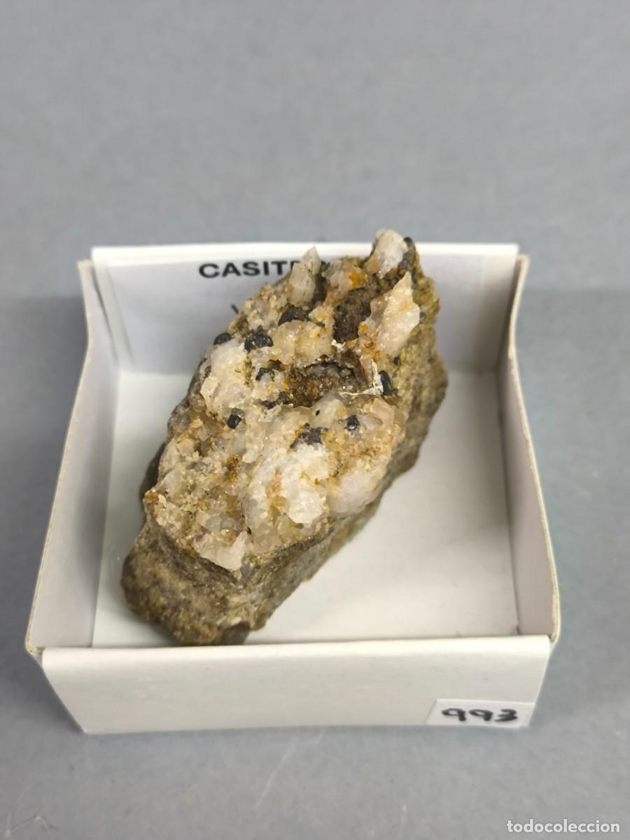 Coleccionismo de minerales: CASITERITA - MINERAL. Ja&eacute;n .4x4