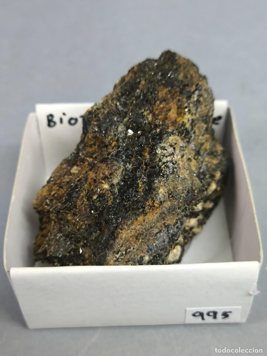 Coleccionismo de minerales: BIOTINA+GRANATES. MINERAL.4x4.Almer&iacute;a