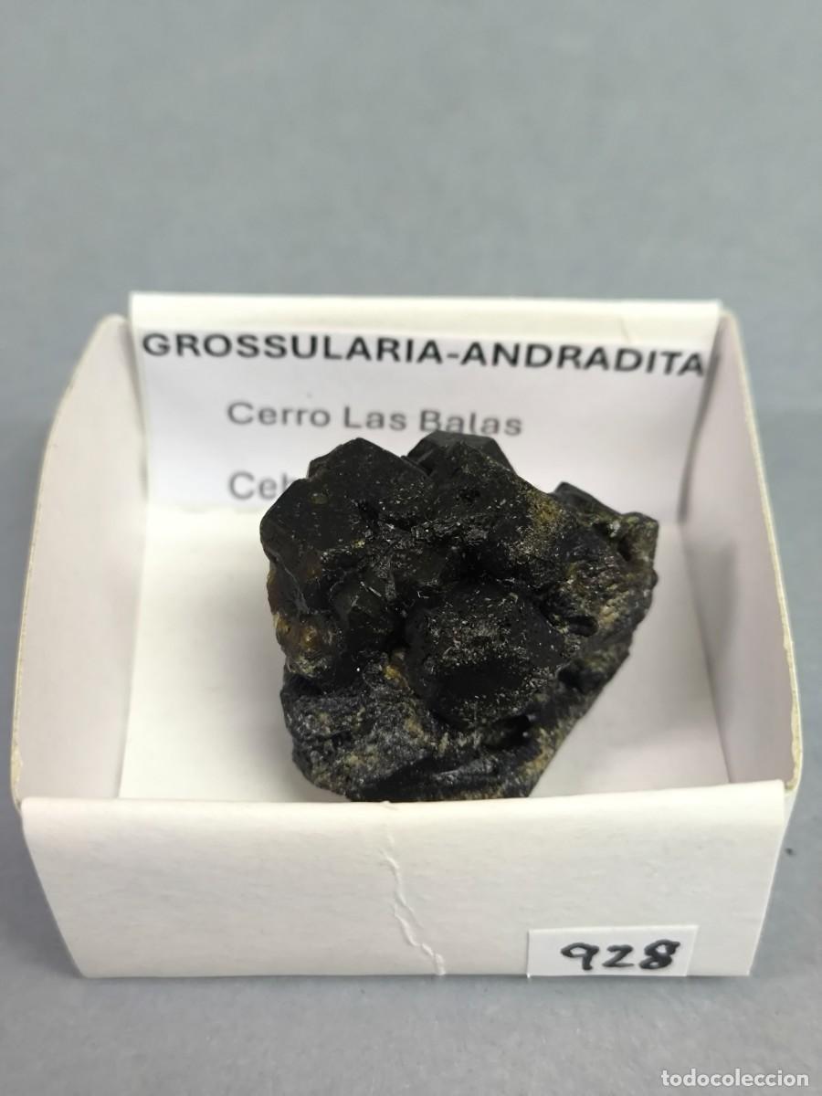 Coleccionismo de minerales: GRANATE GROSSULARIA-ANDRADITA - Mineral