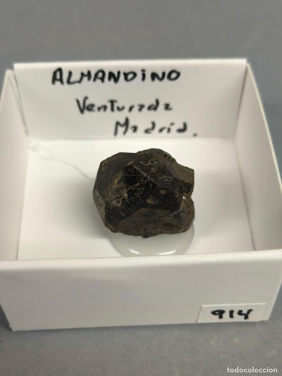 Coleccionismo de minerales: GRANATE ALMANDINO- Mineral. Madrid.4x4