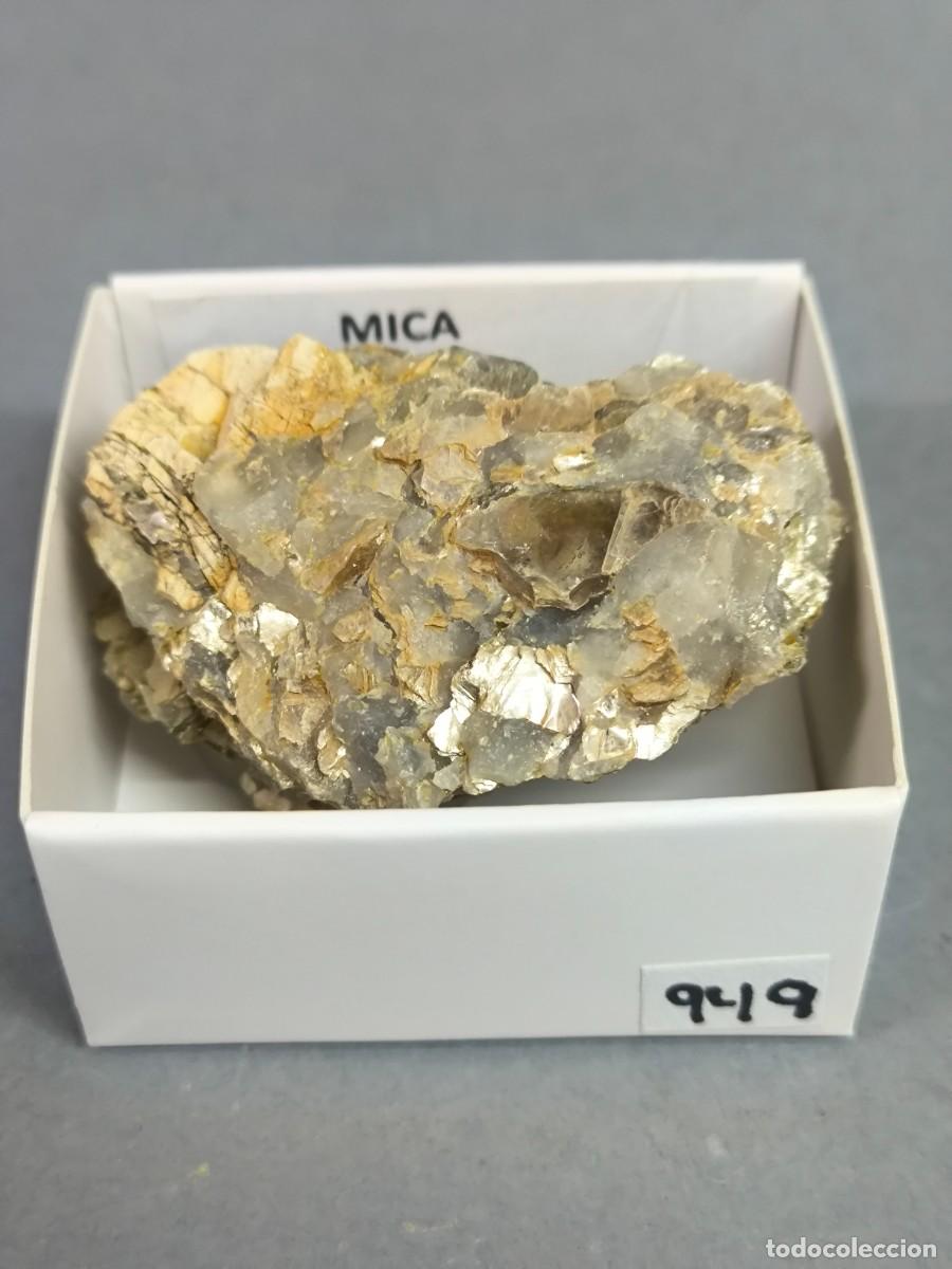 Coleccionismo de minerales: MICA MOSCOVITA. MINERAL. 4x4