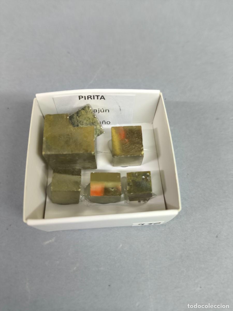 Coleccionismo de minerales: PIRITA - MINERAL. Logro&ntilde;o. 4x4