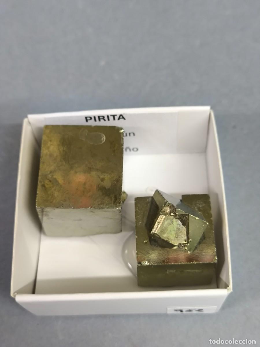 Coleccionismo de minerales: PIRITA - MINERAL. Logro&ntilde;o. 4x4