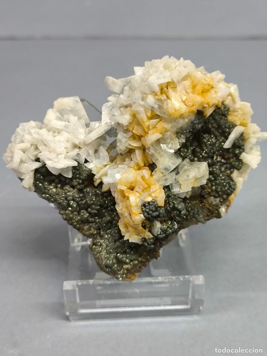 Coleccionismo de minerales: BARITINA + PIRITA - MINERAL. Asturias
