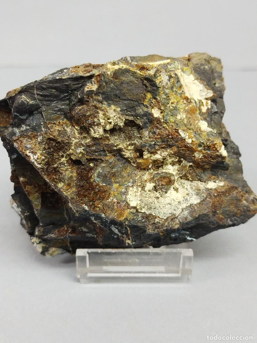 Coleccionismo de minerales: JQROSITA + TINTICITA + VARISCITA - Mineral. Barcrlona