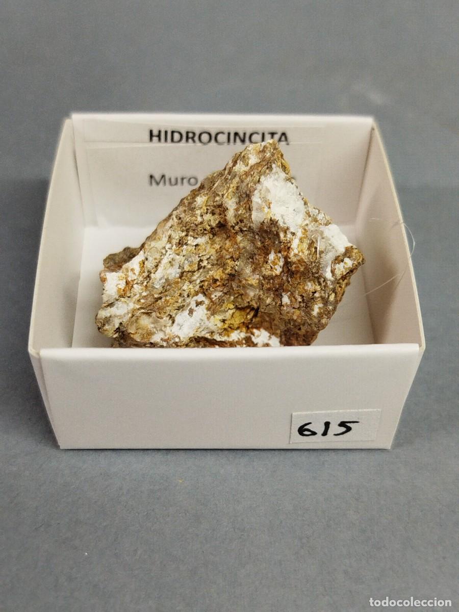 Coleccionismo de minerales: HIDROCINCITA - MINERAL. Soria. 4x4