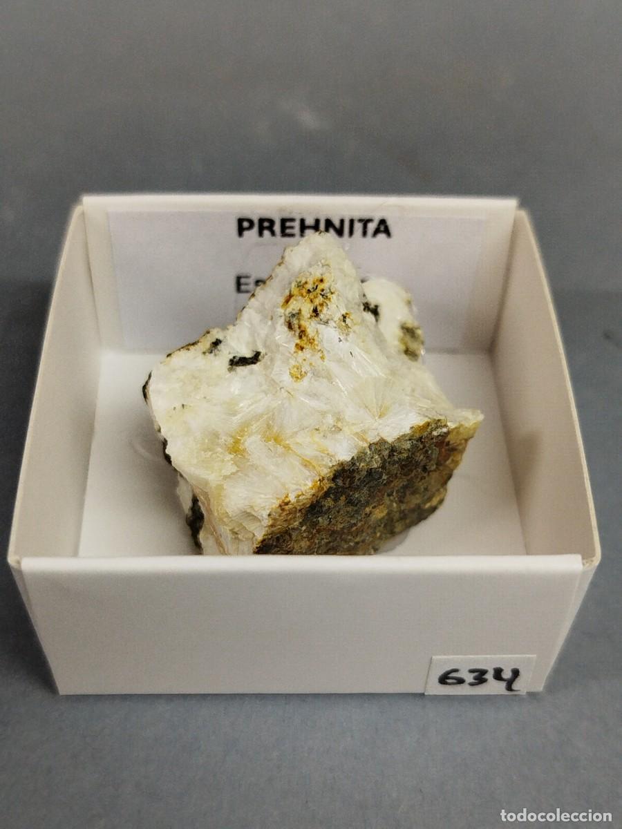 Coleccionismo de minerales: PREHNITA - MINERAL. 4X4 Huesca