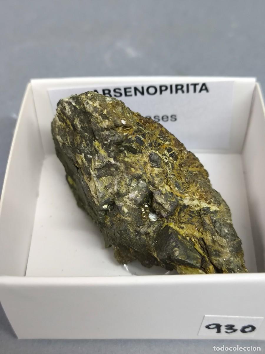 Coleccionismo de minerales: ARAENOPIRITA - MINERAL. Girona. 4x4