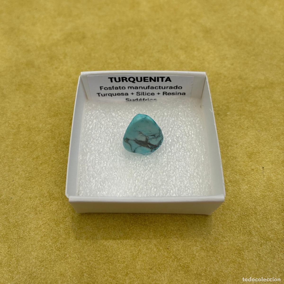 Coleccionismo de minerales: MINERAL TURQUENITA MINERALES EN CAJAS DE 4x4CM