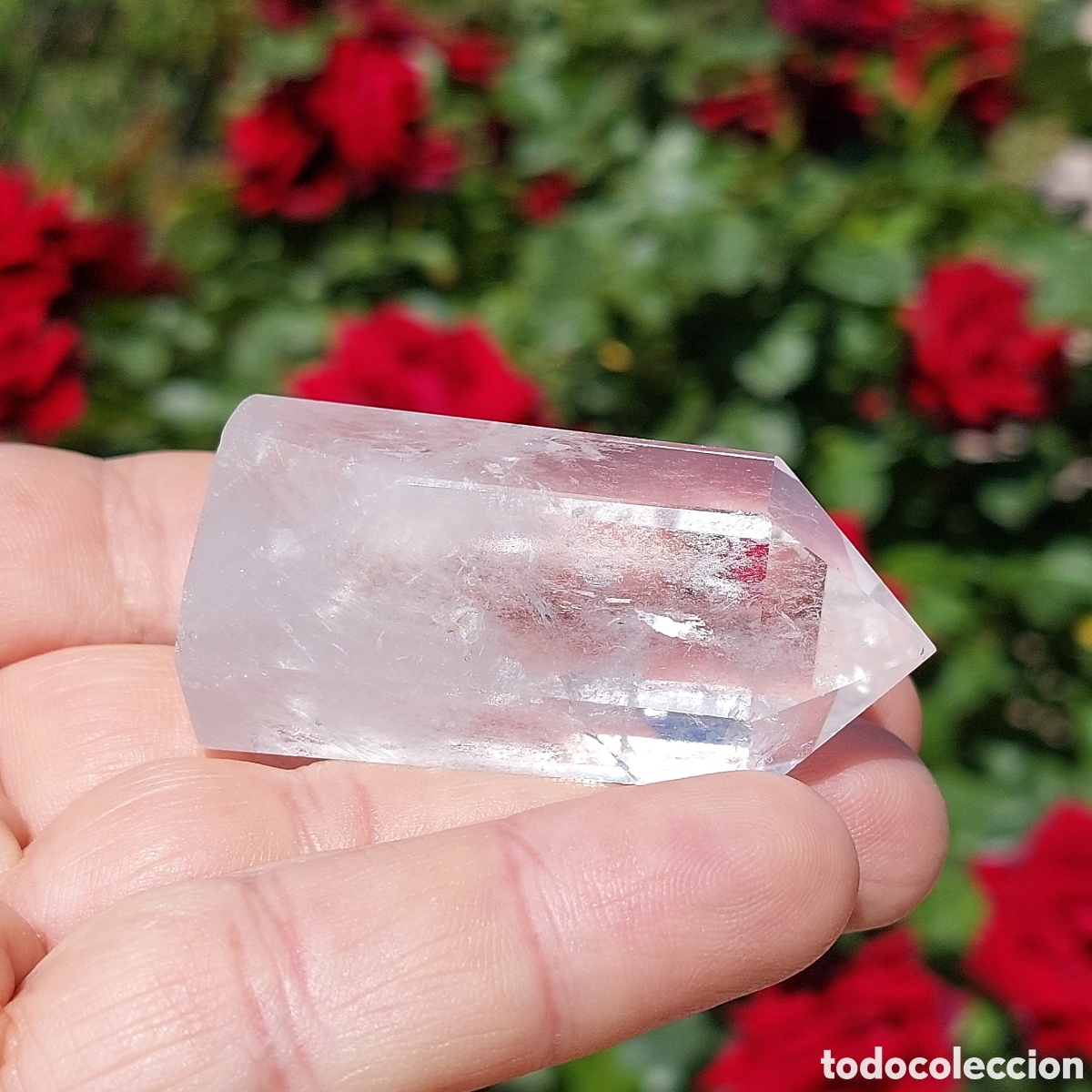 Coleccionismo de minerales: Cuarzo Cristal con Inclusiones 5,5cm - Foto 2