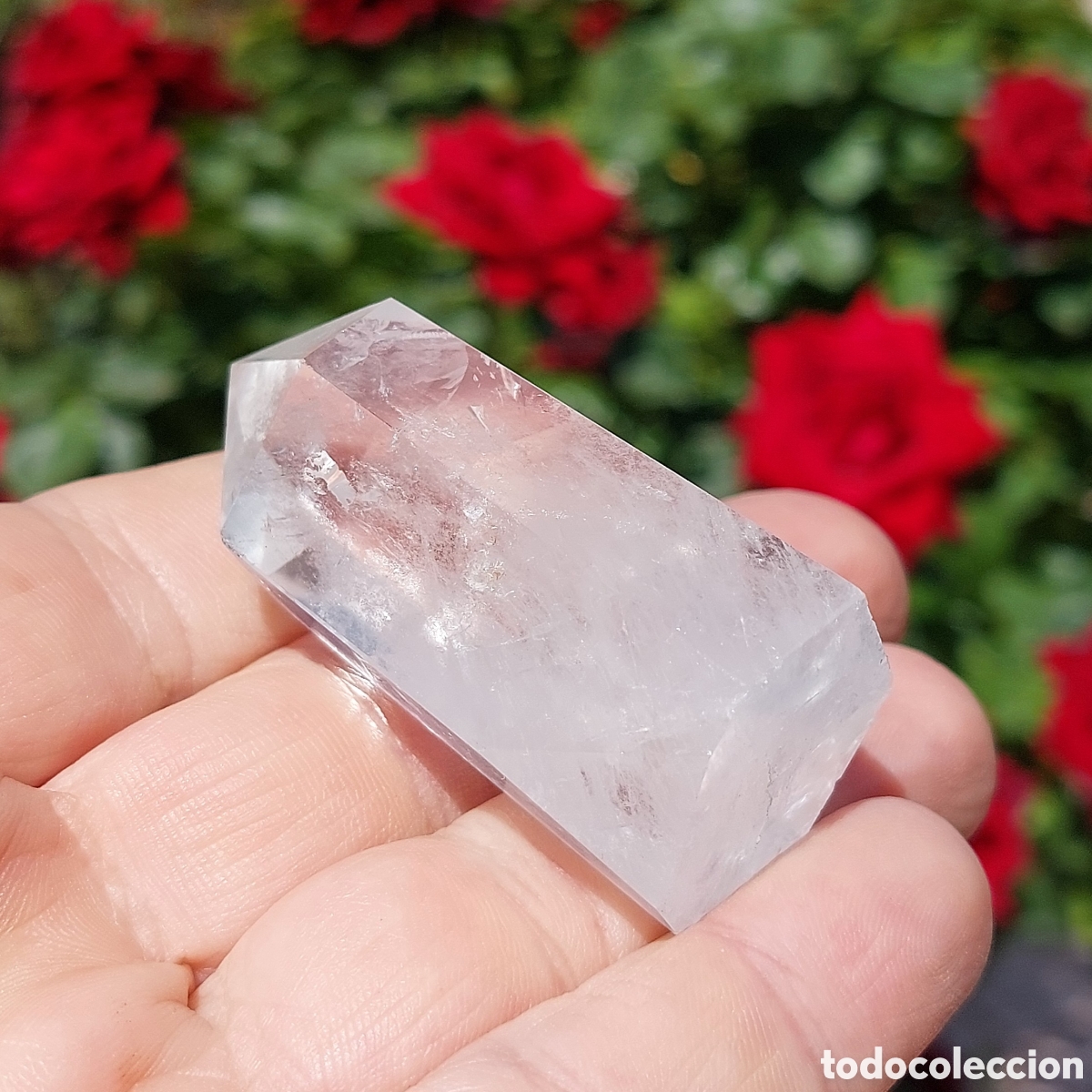 Coleccionismo de minerales: Cuarzo Cristal con Inclusiones 5,5cm - Foto 3