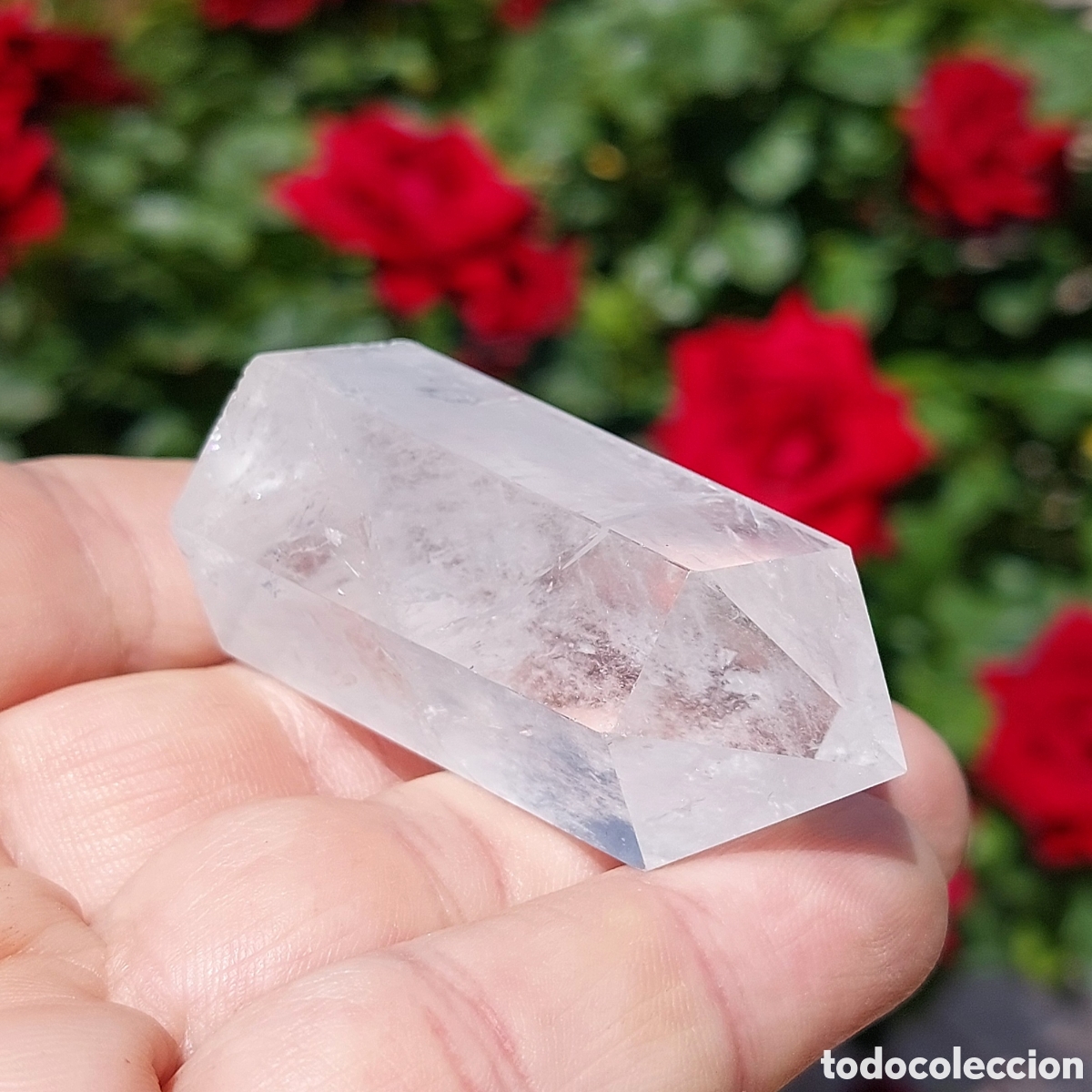 Coleccionismo de minerales: Cuarzo Cristal con Inclusiones 5,5cm - Foto 4