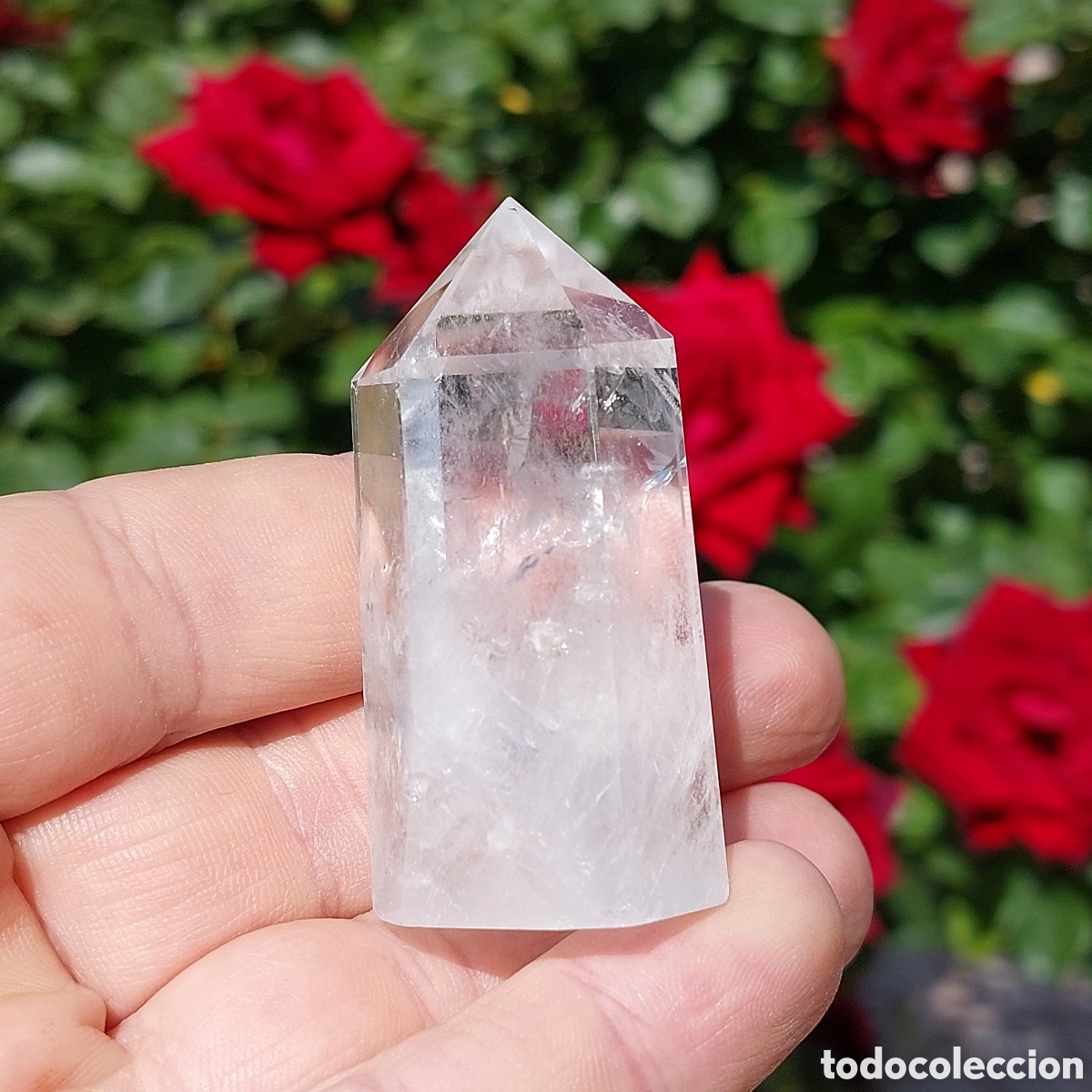 Coleccionismo de minerales: Cuarzo Cristal con Inclusiones 5,5cm