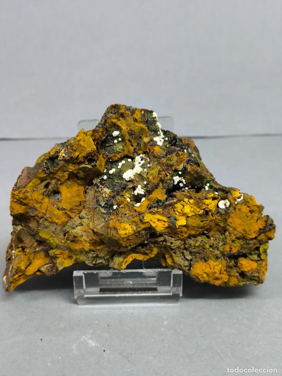 Coleccionismo de minerales: CARBONATO FLUORAPATITO + ILLITA - MINERAL. Barcelona