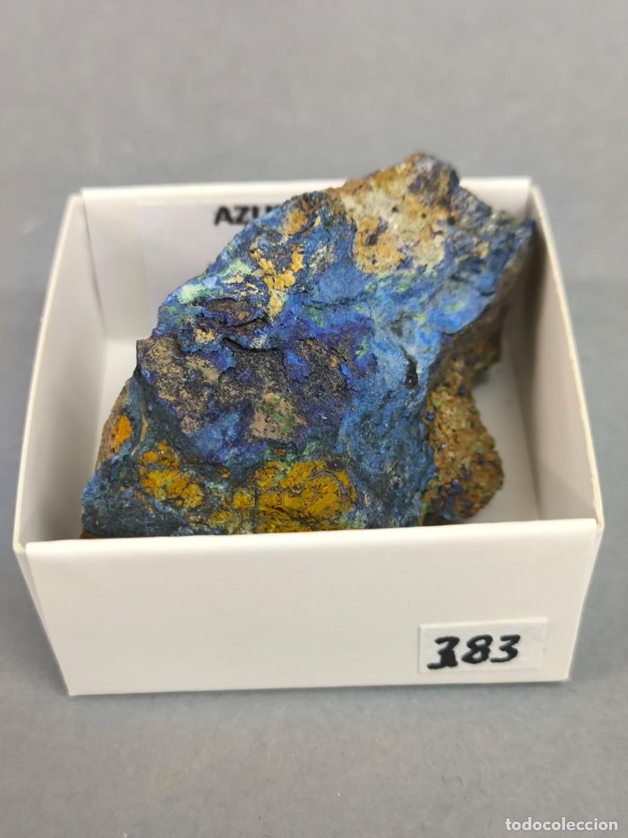 Coleccionismo de minerales: AZURITA - MINERAL. 4X4. Mallorca