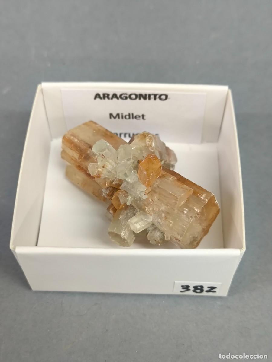 Coleccionismo de minerales: ARAGONITO - MINERAL. Marruecos .4x4