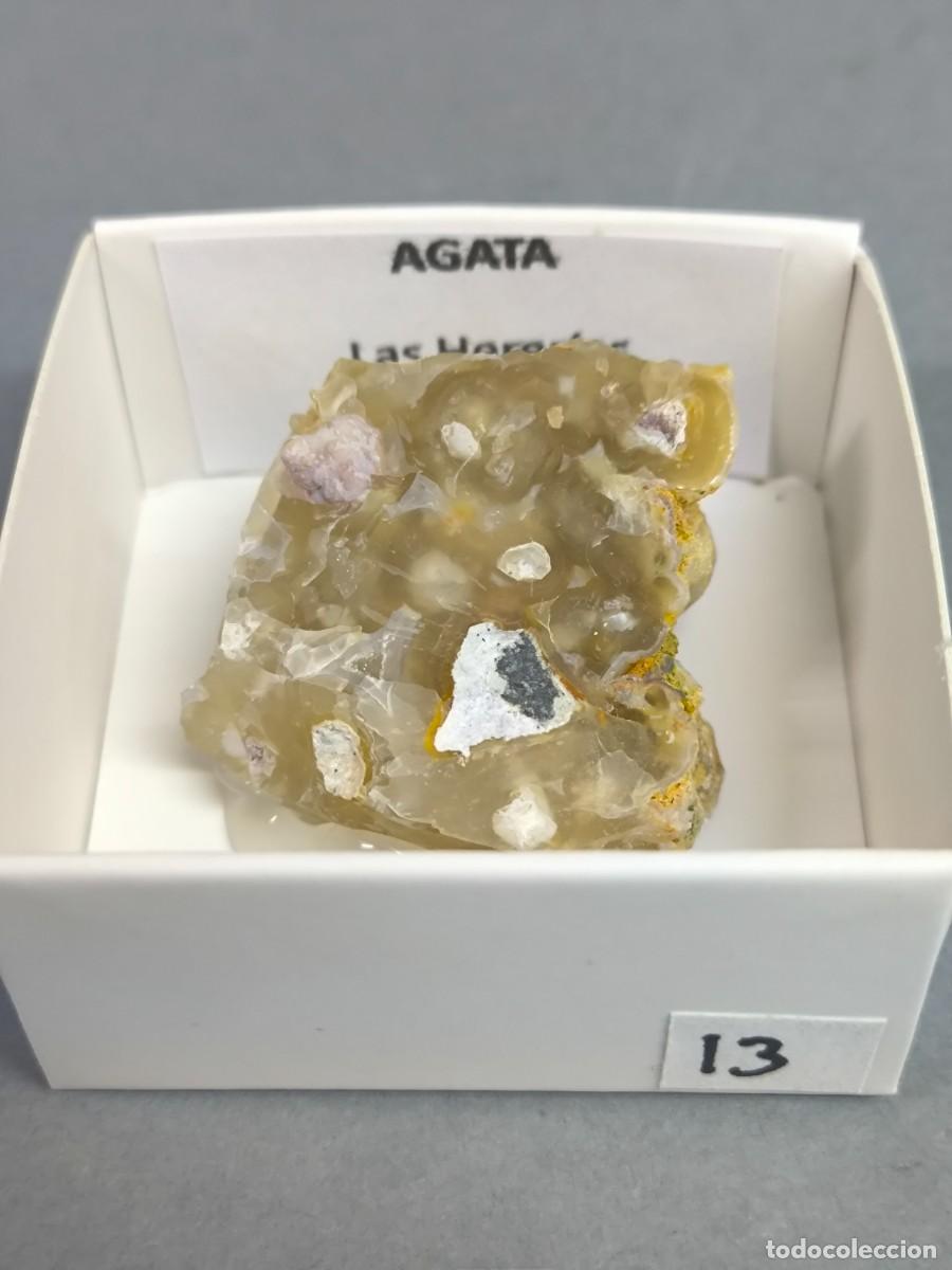 Coleccionismo de minerales: AGATA - MINERAL. Almer&iacute;a. 4x4