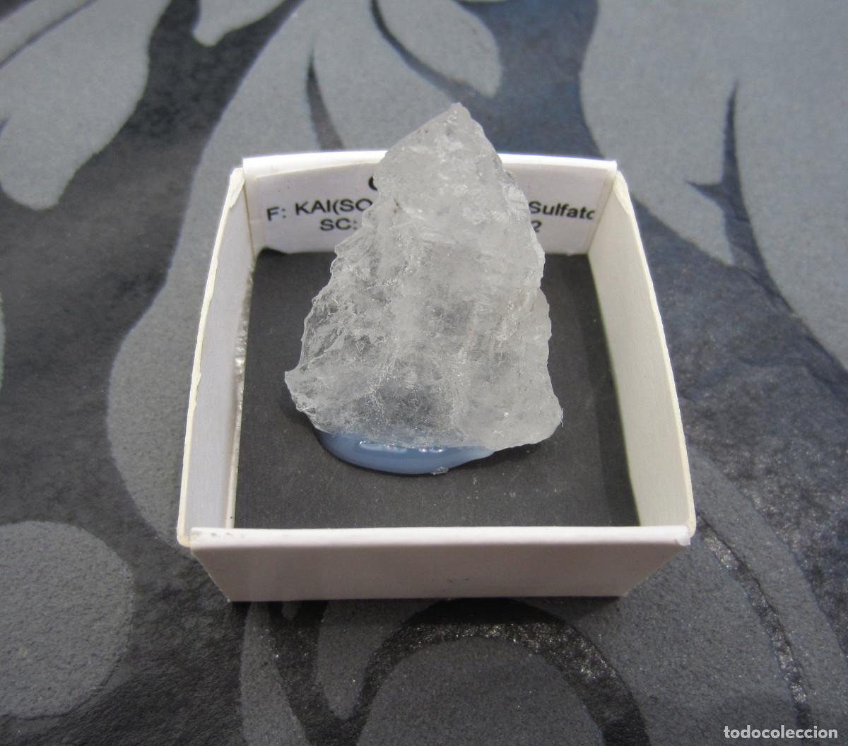 Coleccionismo de minerales: MINERAL CALINITA MINERALES EN CAJA 4X4 CM