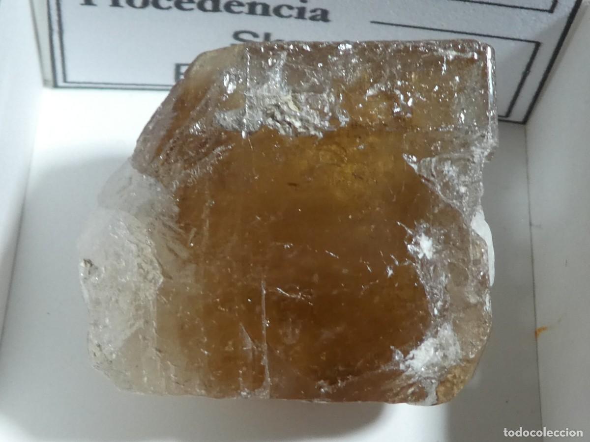 Coleccionismo de minerales: (046) TOPACIO. SKARDU, PAKISTAN.